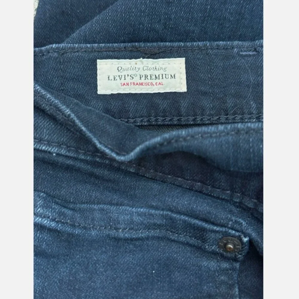 Levis Lot 541 Premium Straight Leg Casual Solid Denim Jeans 40